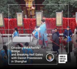 Crossing the afterlife bridge and breaking hell gates with daoist priestesses in shanghai