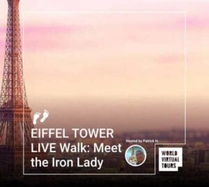 Eiffel tower live walk: meet the iron lady