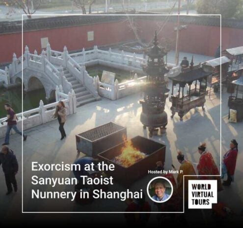 Exorcism at the sanyuan taoist nunnery in shanghai