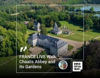 France live walk: chaalis abbey and its gardens