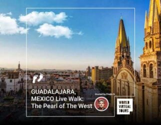 Guadalajara, mexico live walk: the pearl of the west