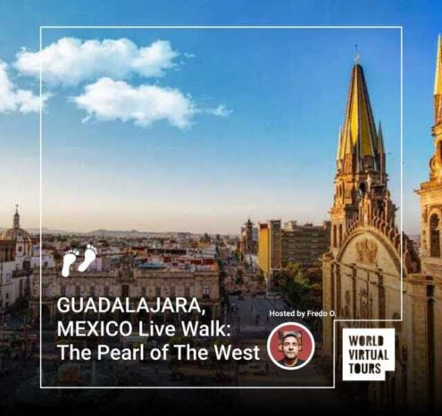 Guadalajara, mexico live walk: the pearl of the west