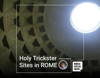 Holy trickster sites in rome