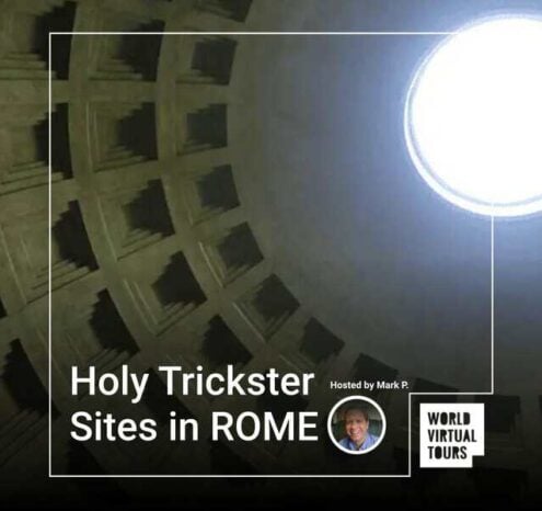 Holy trickster sites in rome