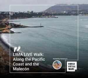 Lima live walk: along the pacific coast and the malecón