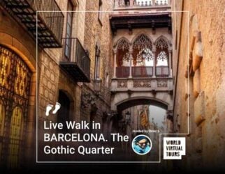 Home 202 Live walk in barcelona. The gothic quarter