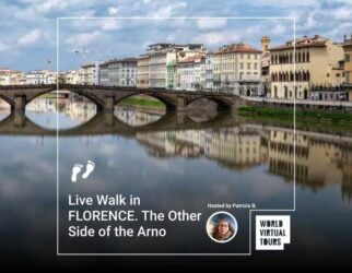 Home 210 Live walk in florence. The other side of the arno