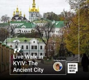 Live walk in kyiv: the ancient city