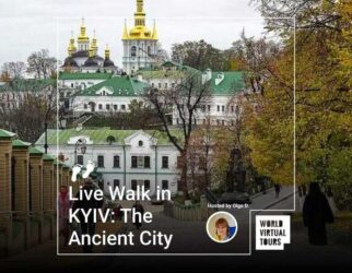 Live walk in kyiv: the ancient city