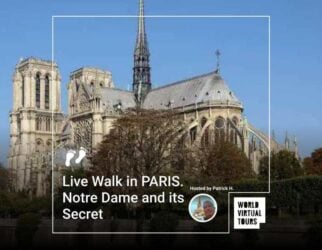 Home 202 Live walk in paris. Notre dame and its secret