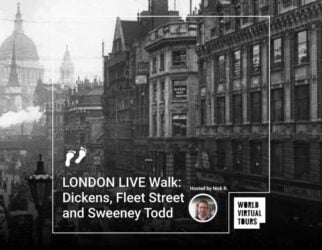 London live walk: dickens, fleet street and sweeney todd