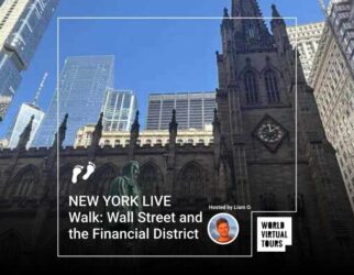 New york live walk: wall street and the financial district