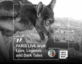 Paris live walk: love, legends and dark tales