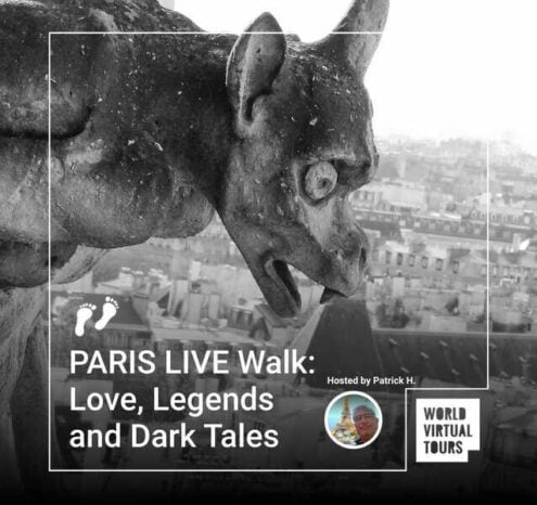 Paris live walk: love, legends and dark tales