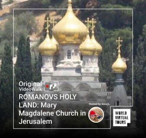 Romanovs holy land: mary magdalene church in jerusalem