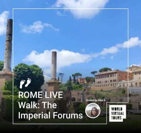Rome live walk: the imperial forums