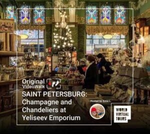 SAINT PETERSBURG: Champagne and Chandeliers at Yeliseev Emporium
