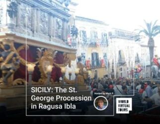 Home 202 Sicily: the st. George procession in ragusa ibla