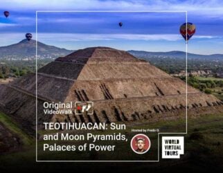 Teotihuacan: sun and moon pyramids, palaces of power