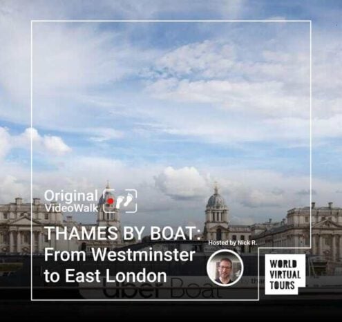 Thames by boat: from westminster to east london
