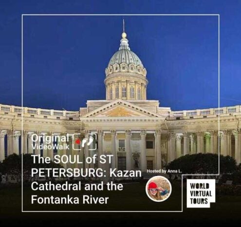 The soul of st petersburg: kazan cathedral and the fontanka river