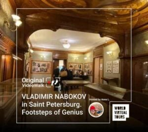 Vladimir nabokov in saint petersburg. Footsteps of genius